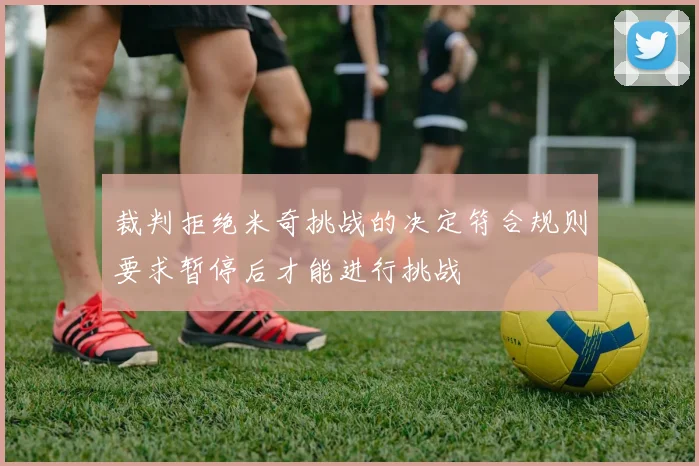 裁判拒绝米奇挑战的决定符合规则要求暂停后才能进行挑战